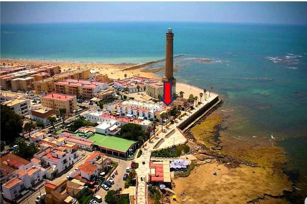 Casa Mirando Al Mar, Hermosas Vistas. Chipiona Eksteriør billede